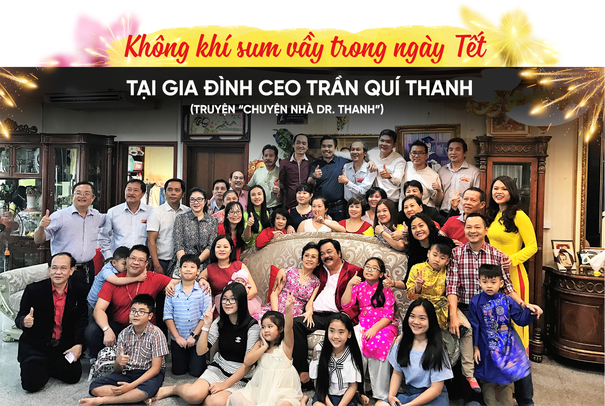 Dai gia dinh CEO Tran Quy Thanh